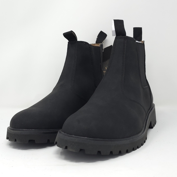 New JBU Kai Black Water-Resistant Chelsea Boots 9M